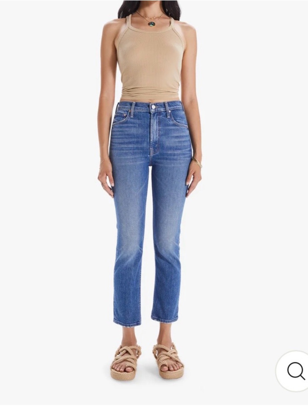 MOTHER High-Waisted Rider Ankle Sz 27